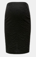 Černá těhotenská sukně