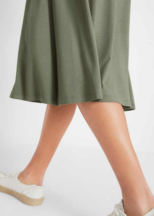 Dámská letní sukně s délkou pod kolena