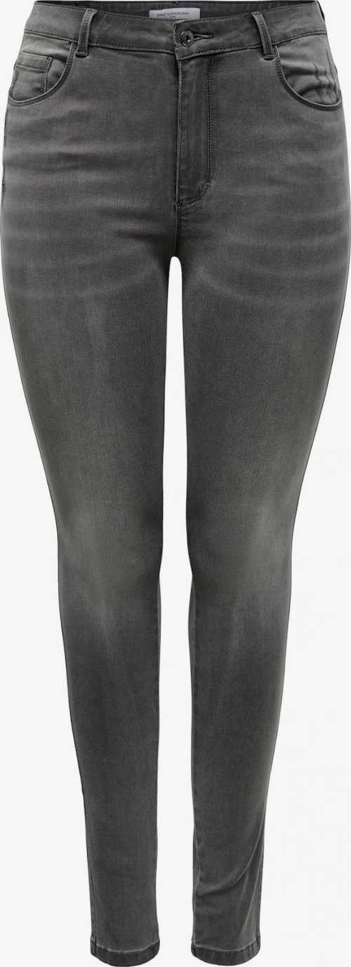 Dámské kvalitní moderní džíny v tmavě šedém provedení