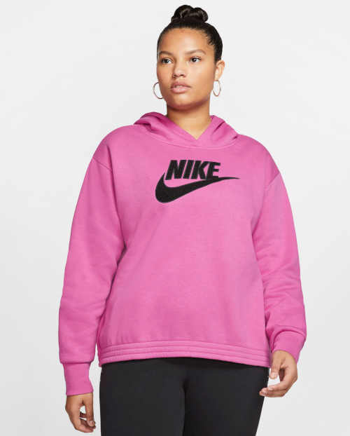 růžová dámská mikina Nike