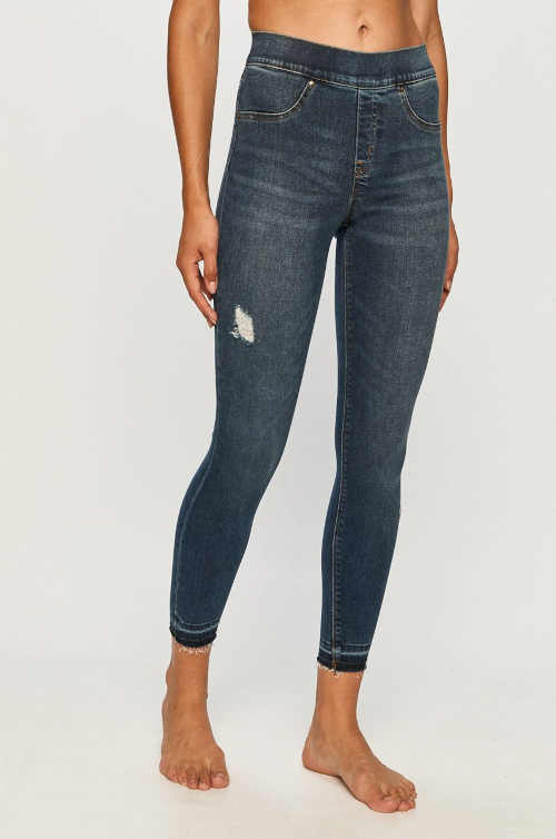 Luxusní legíny Spanx s kapsami v imitaci moderních džínů